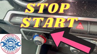 Audi Q2 Petrol 2020 Stop Start Button Location [upl. by Ainaled]