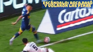 CopaArgentina ¡ESCÁNDALO Boca pasó con polémica y volaron las piñas 👊🏽😑 [upl. by Nymrak]