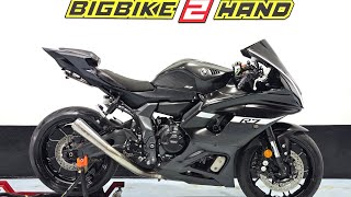 Yamaha YzfR7 2022 Exhaust sound Arrow slip on [upl. by Ettezzus]