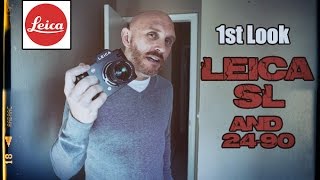 The LEICA SL My 1st HANDS ON Look SteveHuffPhotocom [upl. by Fellows988]