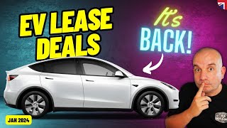 Electric Car Lease Deals of the Month  January 2024  EV Lease Deals [upl. by Georgy]