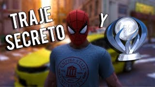 COMO CONSEGUIR TRAJE SECRETO EN SPIDERMAN PS4  Localización de fotos secretas y Platino [upl. by Giarg]