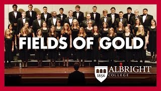 Albright College Concert Choir Performs quotFields of Goldquot [upl. by Klotz788]