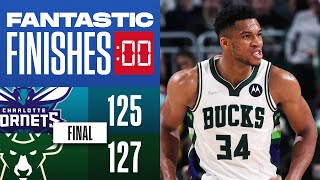 Final 132 of UNBELIEVABLE ENDING to Hornets vs Bucks ⏱ [upl. by Clerk240]