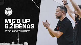 Micd Up  Coach G Žibėnas’ Insights During Preseason Game [upl. by Tocci]