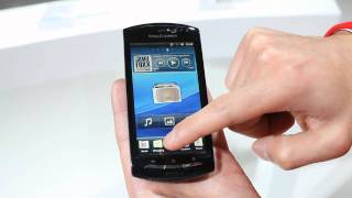 Sony Ericsson XPERIA Neo video demo [upl. by Atinwahs329]