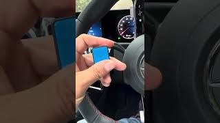 MICRO AA smallest and fast wireless android auto stick WiFi module on Mercedes Benz no more cables [upl. by Air]