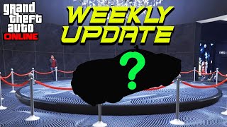 GTA 5 Online New Lucky Wheel Podium Car Leaked Weekly Update [upl. by Llerrac]