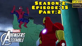 Avengers Assemble S02  E15 Avengers Disassembled  P02 In Hindi  MarvelDevilsKing [upl. by Hedvig798]