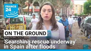 On the ground Searching rescue underway after flooding claims at least 158 lives • FRANCE 24 [upl. by Orsini]