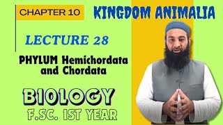 PHYLUM Hemichordata and Chordata I Chapter 10 I FSc I First Year I biology I Lec 28 [upl. by Madanhoj790]