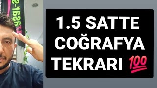 Coğrafya sene sonu full tekrar [upl. by Annua]