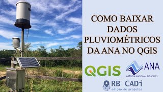 Como Baixar Dados Pluviométricos da ANA no QGIS [upl. by Nylarak305]