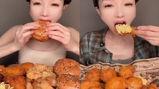 ASMR EP 576 Delicious foods eating eating spicy food asmr eating challenge [upl. by Hayotal]