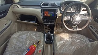 Maruti Suzuki Dzire zxi CNG bs6 real review interior features [upl. by Bigler]