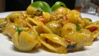 Pasta con Melanzane e Salsiccia [upl. by Pettit]