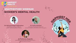 WEBINAR All About Women and Mental Health [upl. by Adnahsal]