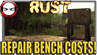 Rust  Rust  Repair Bench guide Rust gameplay Rust item degradation [upl. by Jeconiah]