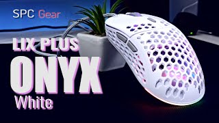 SPC Gear LIX Plus ONYX White  No i JESTbiała mysz dla graczy [upl. by Stesha]