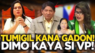 NAPAKA BASTOS MO GADON IMEE GADON DI KA UUBRA KAY VP SARA LIZA AT TAMBA PAHIYA [upl. by Mohammad]