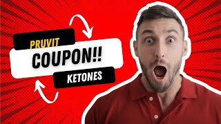 Pruvit Ketones Coupon [upl. by Keller]