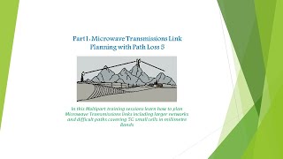 PART 1 Microwave Transmissions Link Planning using Path Loss PL5 Software [upl. by Mcnamara]