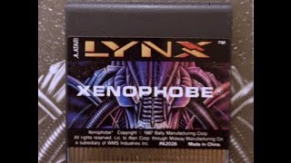 Cool and Unusual Games Xenophobe Atari Lynx Review [upl. by Patti]