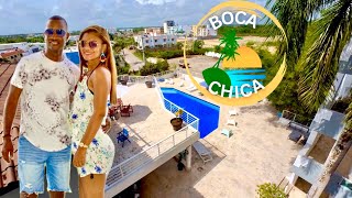 Ocean View Airbnb At Boca Chica Vista Marina Residence Dominican Republic 🇩🇴 [upl. by Januarius]