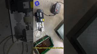 CIXIFM Gear metering pump dosing pump oil testing dosingpump meteringpump pumpingsolutionspump [upl. by Siladnerb550]