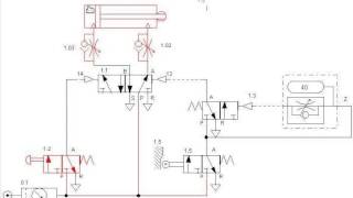 Introducción a circuitos neumáticos [upl. by Aihsyt]
