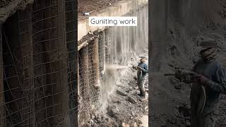 Guniting work  civilengineering ytshorts civileng shorts [upl. by Jeanette703]