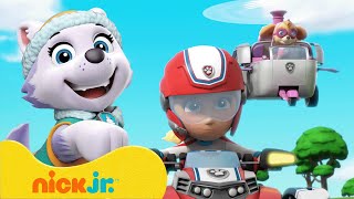 دوريات المخلاب  أفضل عمليات إنقاذ للجراء الإناث مع سكاي وإيفريست وكايتي  Nick Jr Arabia [upl. by Arimihc566]