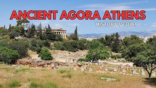 ANCIENT AGORA OF ATHENS  History amp Tour  ATHENS GREECE 🇬🇷 [upl. by Adnylem]