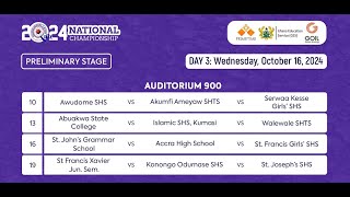 NSMQ2024 PRELIM STAGE  ST JOHN’S GRAMMAR SCHOOL VS ACCRA HIGH SCHOOL VS ST FRANCIS GIRLS’ SHS [upl. by Anoerb945]