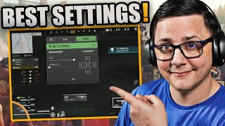 Best Controller and HUD Settings for Warzone Mobile [upl. by Laks]