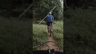 Trail going to the YlangYlang river in Brgy Batas Silang Cavite mtbvlogger shorts mtb [upl. by Budworth]