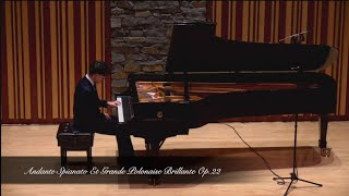 Andante Spianato Et Grande Polonaise Brillante Op22 Frederic Chopin [upl. by Neemsay]