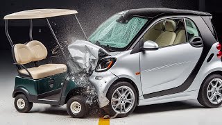 SMALL CARS CRASH TEST [upl. by Olegnaid]