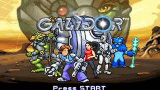 Galidor  Defenders of the Outer Dimension Credits GBA GAME BOY ADVANCE Music [upl. by Anatola]