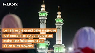 La Mecque les pèlerins font sept fois le tour de la Kaaba [upl. by Odidnac162]