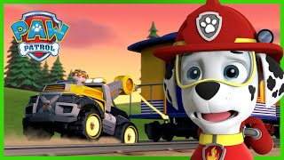 Paw Patrol बच्चों के लिए अकेले घर मजेदार खिलौना सीखने का वीडियो Hindi [upl. by Enyamrahs]