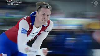 Kwalificatie schaatsen Thialf in Heerenveen jaar 2024 mannen 500 meter [upl. by Sankey]