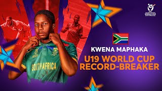 The unstoppable Kwena Maphaka  U19 World Cup wicket compilation [upl. by Idelson6]