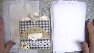 Glassine Bag Tutorial [upl. by Yllrebmik]