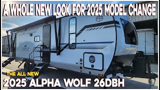 MODEL CHANGE 2025 Alpha Wolf 26DBH Bunkhouse Travel Trailer by Cherokee at Couchs RV Nation [upl. by Aoniak]