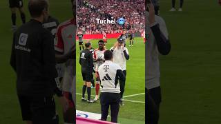 Tuchel 🥶 tuchel bundesliga angry trainer davies fcbayern fy viral fyp wow musiala goal [upl. by Hobart253]