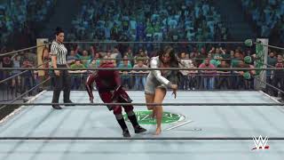 WWE 2K23 oz universe 2024 week 2 Ladies fightzone main event [upl. by Enyalb]