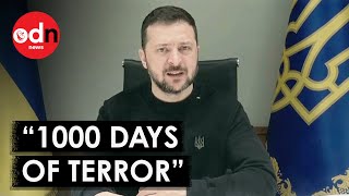 Zelenskyy’s Full Speech at EU Parliament Marking 1000 Days of Ukraine’s FullScale Invasion [upl. by Diamante]