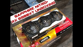 Unboxing AMD Radeon Sapphire Nitro RX 6900XT Special Edition and my feelings [upl. by Forta]