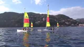 FRANCE Les enfants de Théoule font du catamaran [upl. by Marjy]